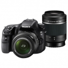 Фотоаппарат зеркальный Sony Alpha SLT-A58 Kit 18-55+55-200 Black