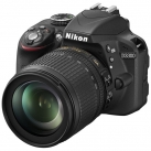 Фотоаппарат зеркальный Nikon D3300 + 18-105 VR Black KIT