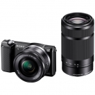Фотоаппарат системный Sony Alpha A5000 Kit 16-50/55-210 Black