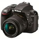 Фотоаппарат зеркальный Nikon D3300 Kit 18-55 AF-P Black