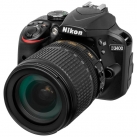 Фотоаппарат зеркальный Nikon D3400 Black+AF-S NIKKOR 18-105mm f3.5-5.6 G ED VR